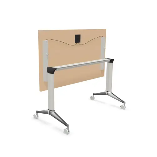 Klaptafel - 120 x 70 cm - Beuken/Alu 