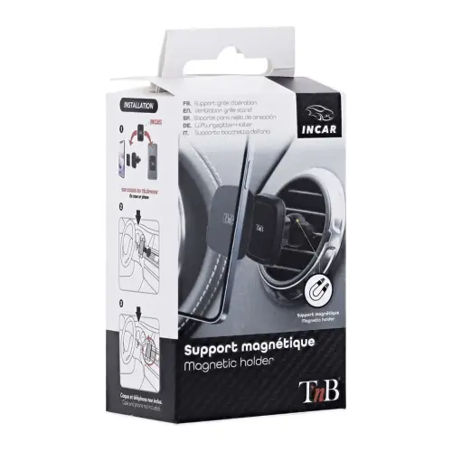 Magnetische smartphonehouder voor in de auto
