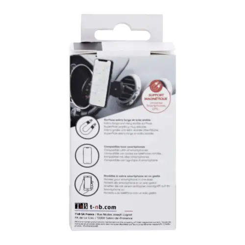 Magnetische smartphonehouder voor in de auto