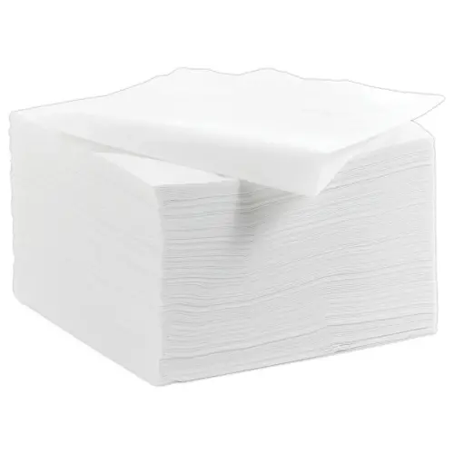 125 Servetten dubbele laag - 33 x 33 cm - Wit - DUNI
