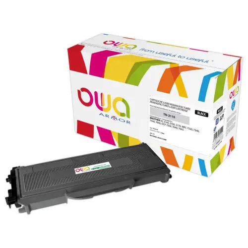 Toner ARMOR &eacute;quiv. BROTHER TN2110 zwart 