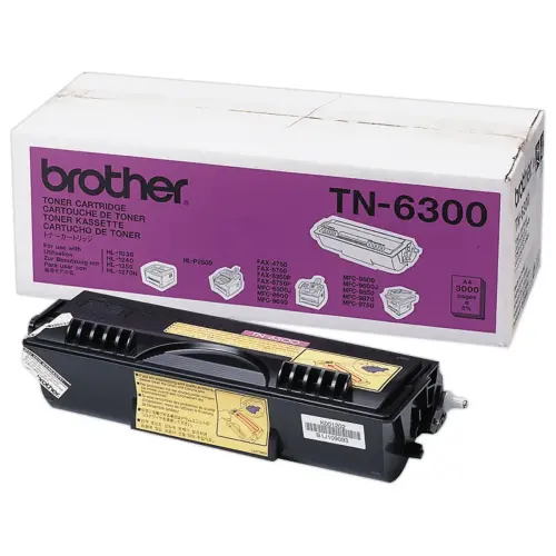 Toner BROTHER TN6300 zwart