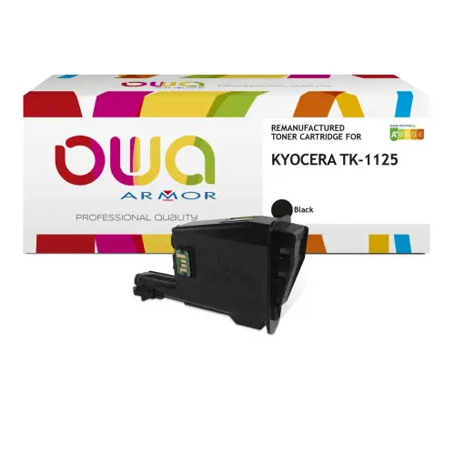 Lasercartridge ARMOR equivalent aan  Kyocera TK-1125 zwart 