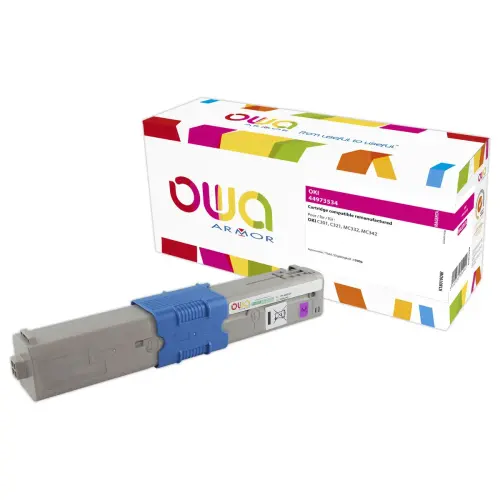 Cartridge ARMOR equiv. OKI 44973534 magenta