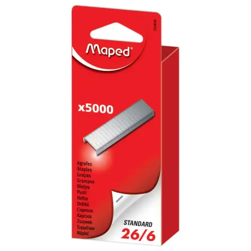 5000  Nietjes voor nietmachines - 26/6 - MAPED 