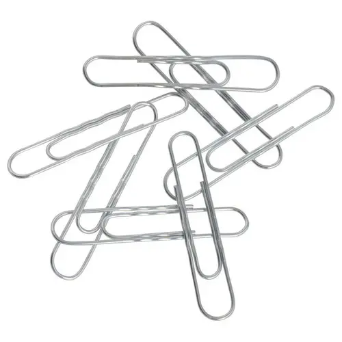 100  Gegolfde paperclips 5 cm 