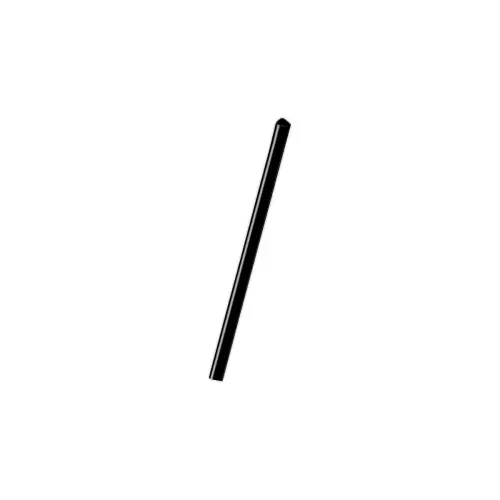 25 Klemruggen 3 mm - Zwart