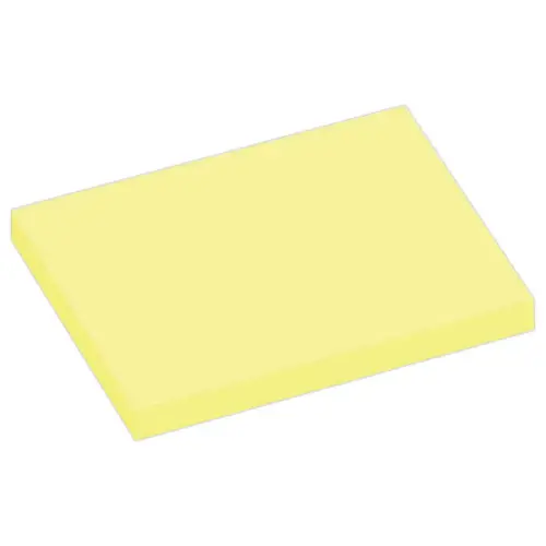 012 Blokken met herpositioneerbare memoblaadjes - Geel