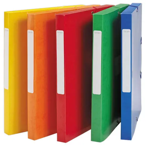 Klasseerdoos karton - Rug 2,5 cm - geel - ACCESS