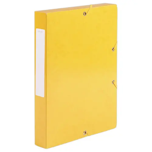 Klasseerdoos karton  - Rug 4 cm - geel - ACCESS 