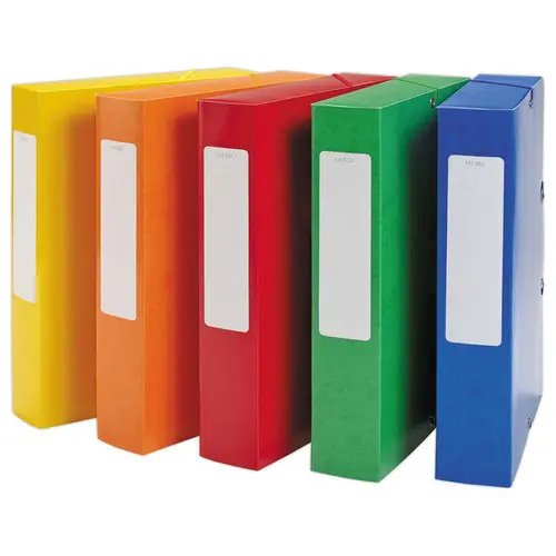 Klasseerdoos karton - Rug 6 cm - oranje - ACCESS