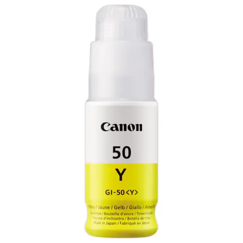 Cartouche CANON GI-50 Geel Pigmentinkt