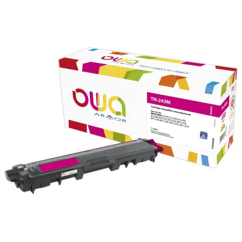 Lasercartridge ARMOR équiv. Brother TN243 Magenta