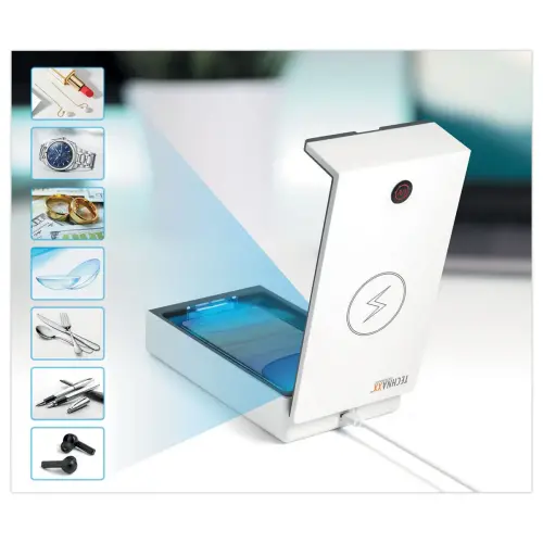 UV-C Sterilisator + Qi Oplader 