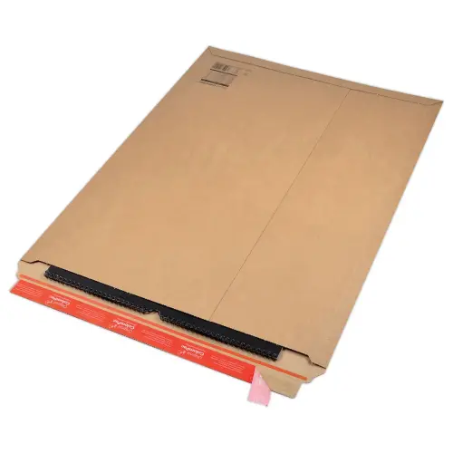20 Harde expeditiepakketten COLOMPAC - bruine karton B2 L53 x H72 cm - dikte 5 cm