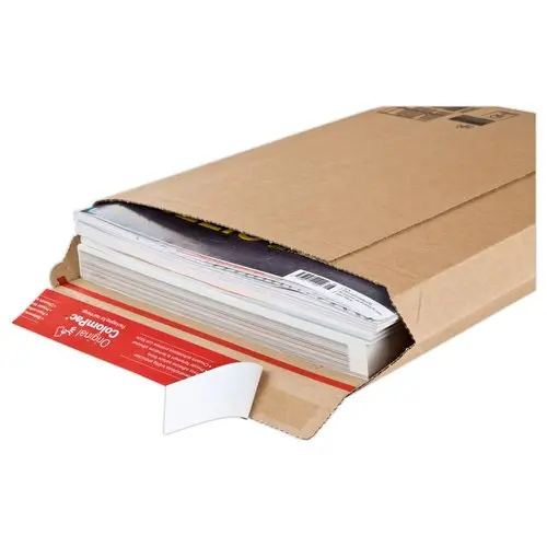 20 Harde expeditiepakketten COLOMPAC - bruine karton B2 L53 x H72 cm - dikte 5 cm