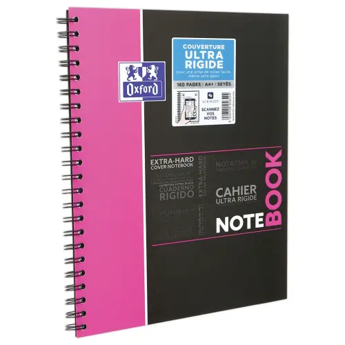 Notitieboek Oxford A4+, seyès 160 p met volledige binding