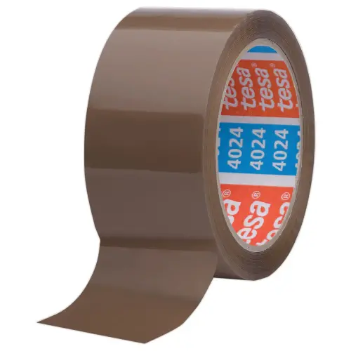 6 Rollen verpakkingstape van polypropyleen - Havana - 66 m x 50 mm - TESA