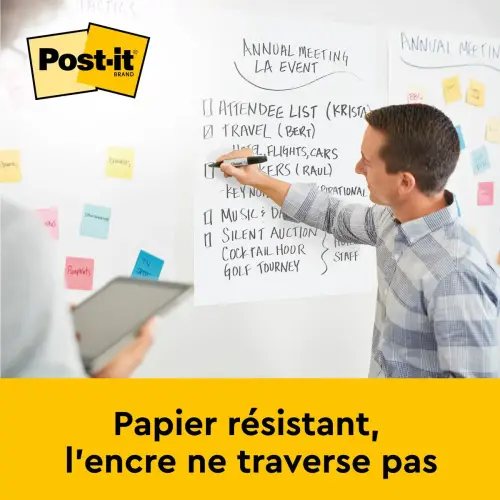 3  Karton van klevende paperboards - Meeting Charts - POST IT 