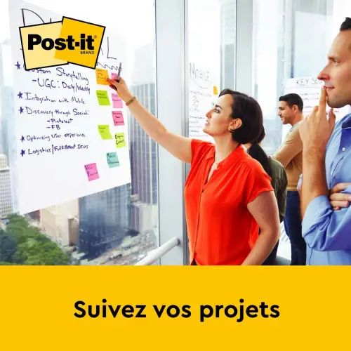3  Karton van klevende paperboards - Meeting Charts - POST IT 