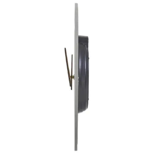 Muurhorloge Milena grijs 30 cm houten wijzerplaat