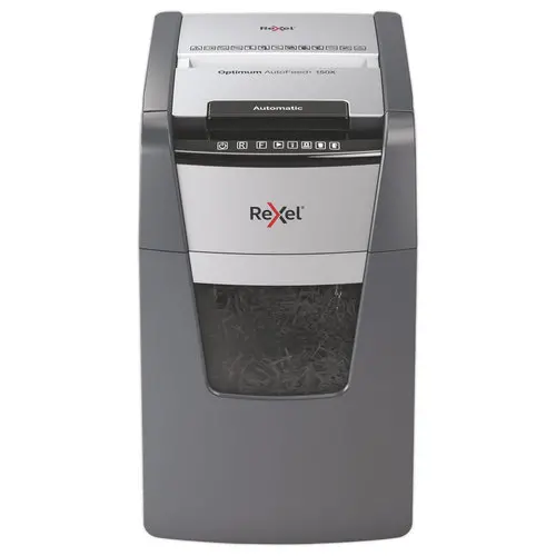 Papiervernietiger Optimum Auto+ 150M - Microsnede - 150 vel - 44L - REXEL 