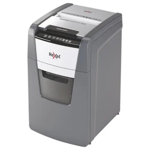 Papiervernietiger Optimum Auto+ 150M - Microsnede - 150 vel - 44L - REXEL 