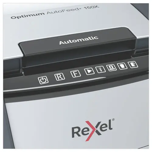 Papiervernietiger Optimum Auto+ 150X - Kruissnede - 150 vel - 44L - REXEL 
