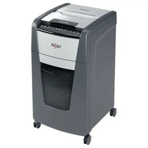 Papiervernietiger Rexel Optimum Auto+ 300X - Kruissnede - 300 vel - 60L - REXEL