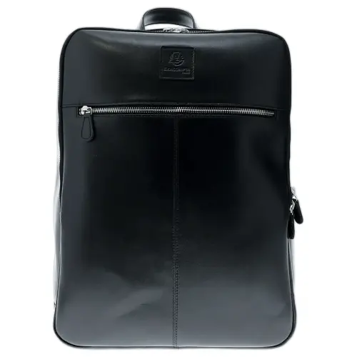 Rugzak voor laptop 15,6" Exactive in zwart leer