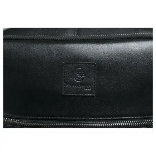 Rugzak voor laptop 15,6" Exactive in zwart leer