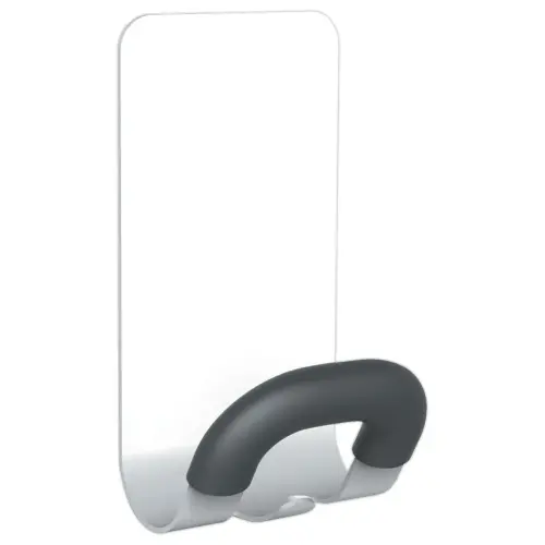 Witte metalen magnetische haak