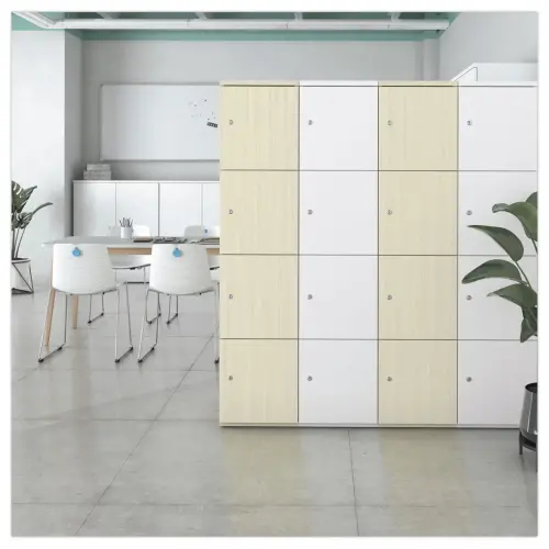 Tour 4 cases LOK 40x175 zonder sleuf en sleutels, wit