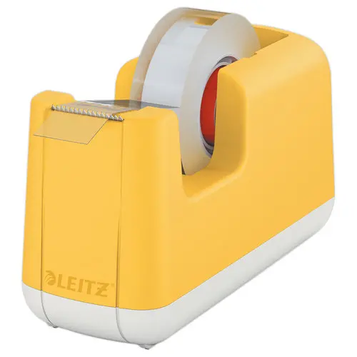 Afroller voor plakband Cosy - Geel - LEITZ