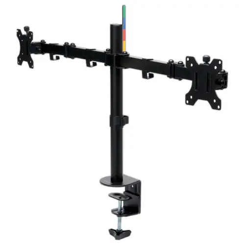 Speciale ruimtebesparende dubbele monitorarm SmartFit - KENSINGTON