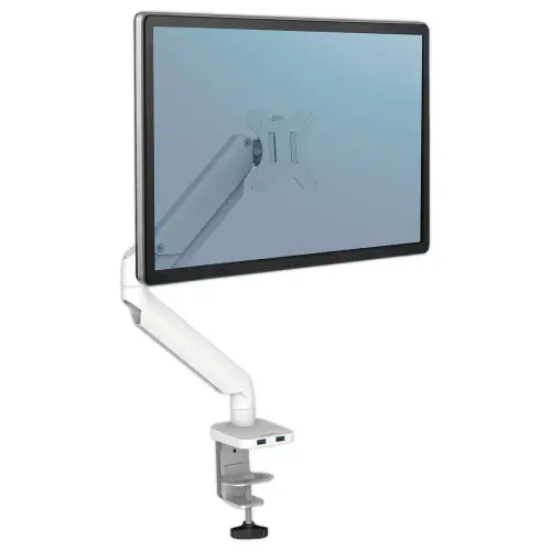 Monitorarm wit enkelvoudig Platinium Series -Fellowes 