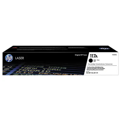 Cartridge HP117A W2070A Zwart