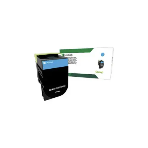Toner LEXMARK C242XC0 Cyaan