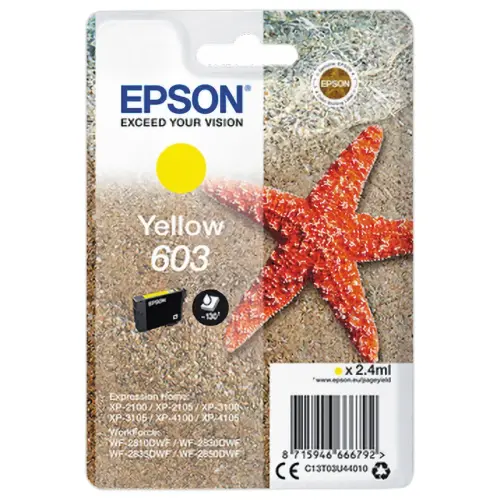 Epson 603 gele inktcartridge