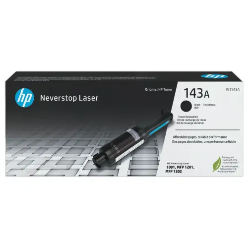 HP 143A W1143A Navulkit toner zwart