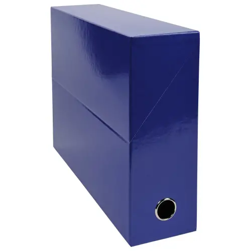 Klasseerdoos IDERAMA - A4 - Rug 9 cm - donkerblauw - EXACOMPTA
