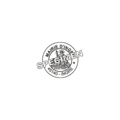 Stempel Printy 4630 - Ø30 mm- maxi 6 lijnen