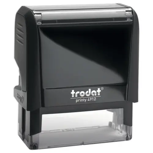 Timbre personnalisable -  Printy 4912 - Noir - TRODAT 