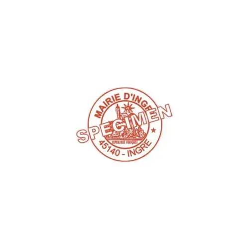 Persona stempel Printy 4630 rood- &Oslash;30 mm - maximum 6 lijnen 