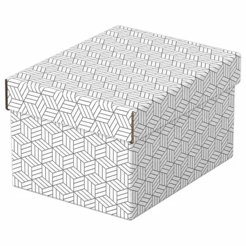3  Opbergdozen Home - Maat S - Wit - ESSELTE 