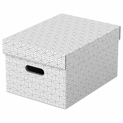 3 Opbergdozen Home - Maat M - Wit - ESSELTE