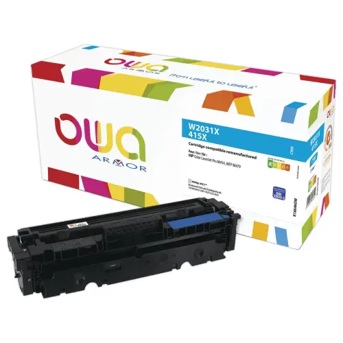 Cartridge ARMOR compatibel HP 415X W2031X Cyaan 