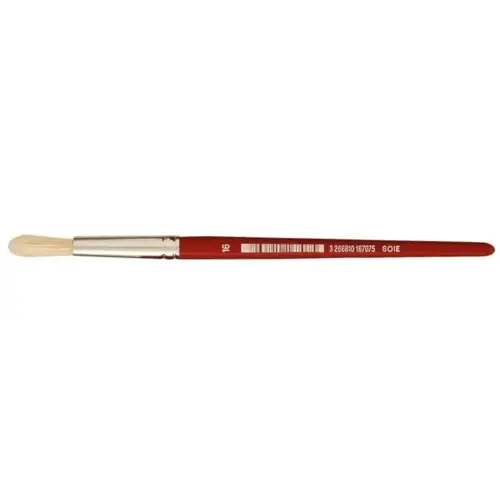 Ronde kwast nr. 16 - OZ - zijdehaar - acryl- en olieverf 