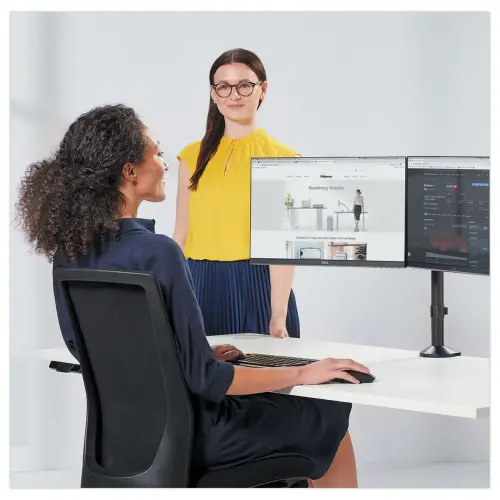 Monitorarm Reflex Fellowes - voor dubbel scherm