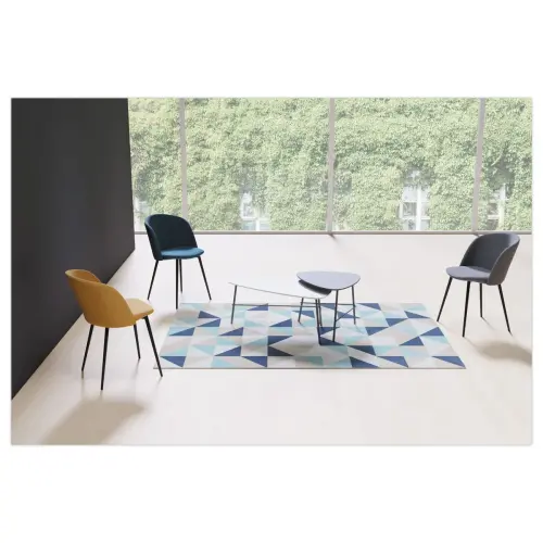 Bijzettafel 60 cm zwart
